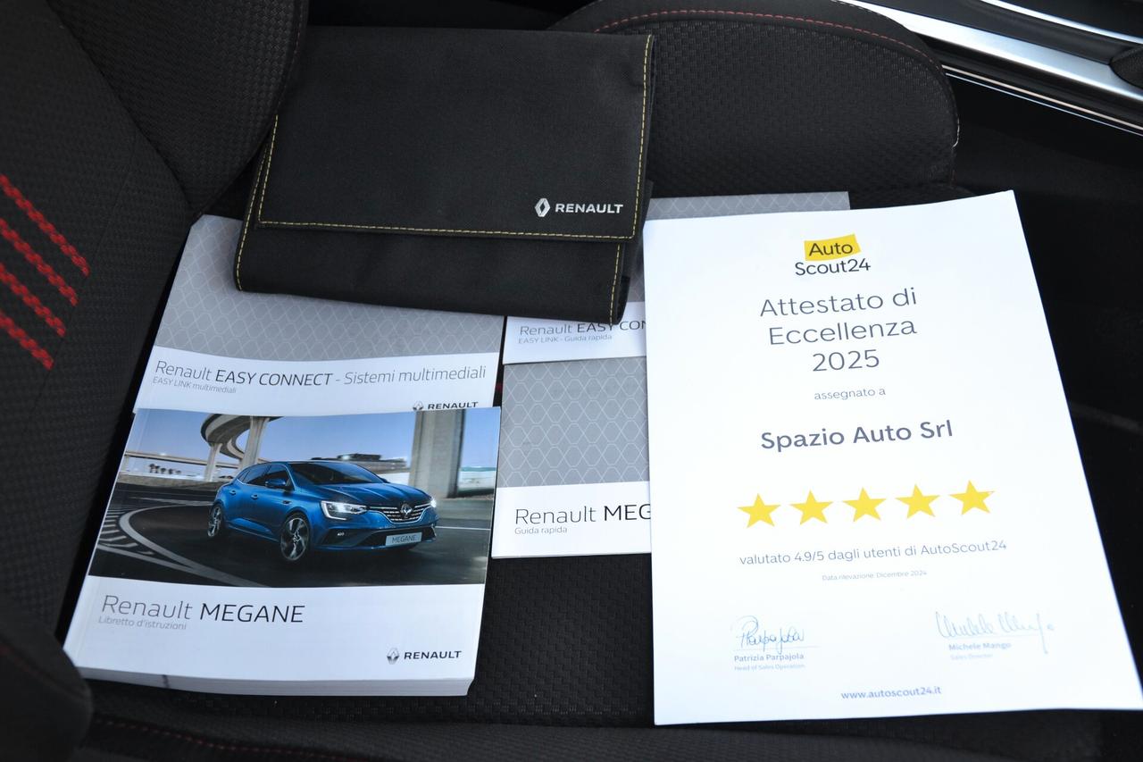 Renault Megane 1.5 DCI 115CV EDC R.S. LINE **PREZZO VERO**UNIPRO'