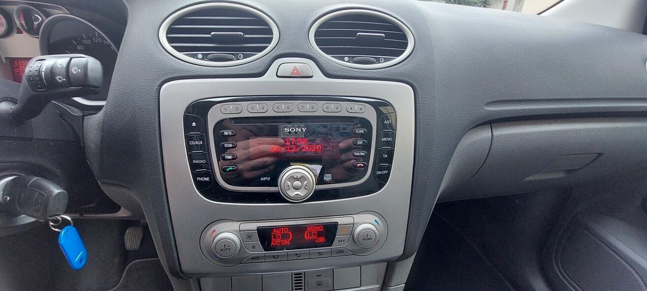 FOCUS S.W. TITANIUM 1,6 DIESEL 110 CV LEGA USB OK DISTRIBUZIONE IMPECCABILE FULL
