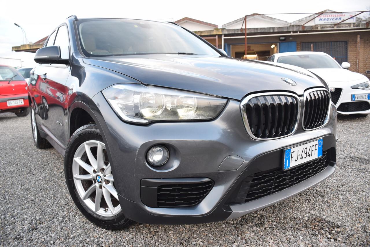 Bmw X1 sDrive16d 6M Advantage ADAS PELLE SENSORI CRUISE BT
