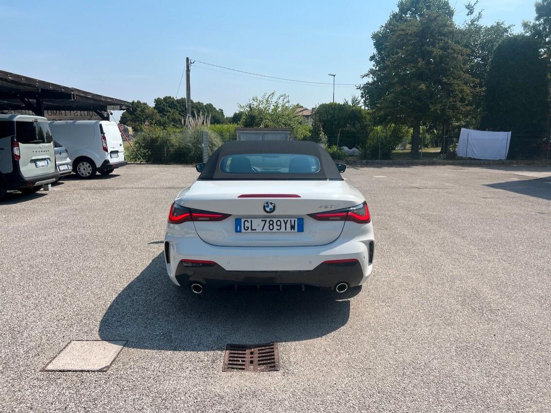 BMW 420 d 190 cv Cabrio mhev 48V Msport PREZZO IVA INCLUSA