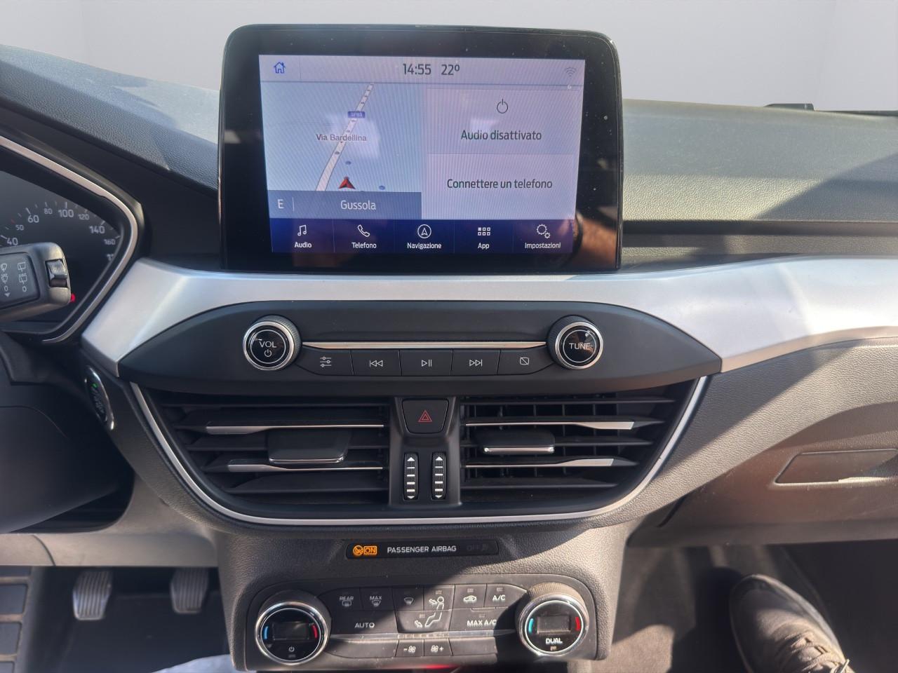 Ford Focus 1.5 ECOBLUE 120CV SW N1 AUTOCARRO-NAVI-SENSORI+IVA