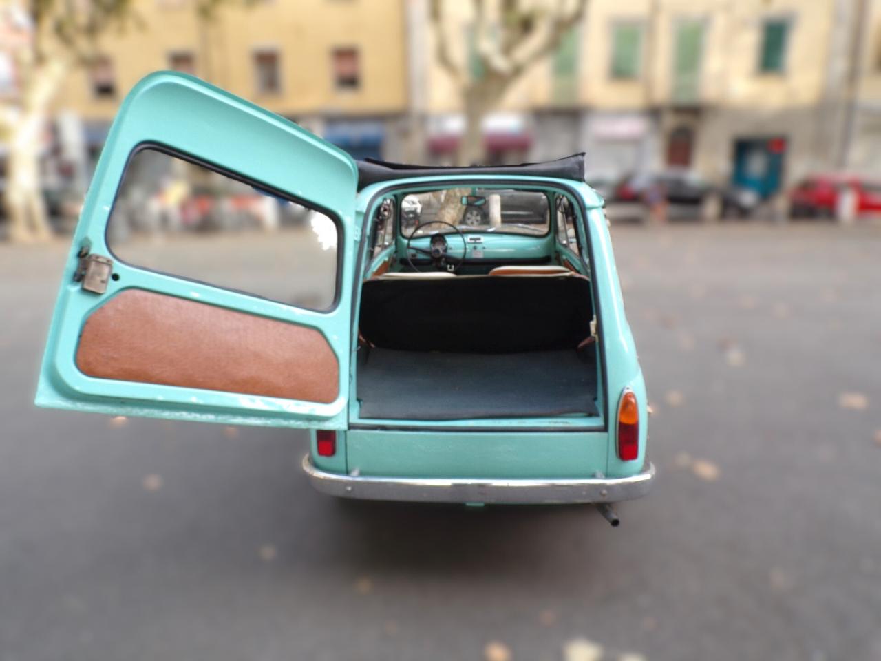 FIAT Autobianchi 500F - GIARDINIERA - ESEMPLARE UNICO - ISCRITTA ASI - LIBRETTO ORIGINALE