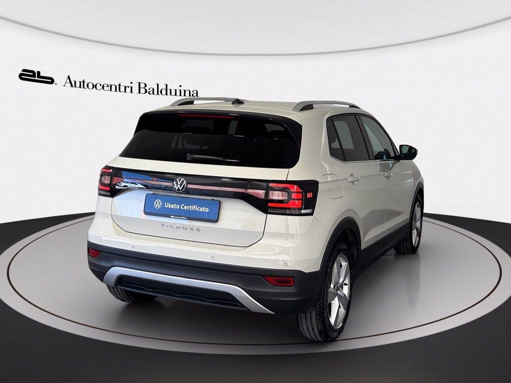 VOLKSWAGEN T-cross 1.0 tsi advanced 110cv dsg del 2022