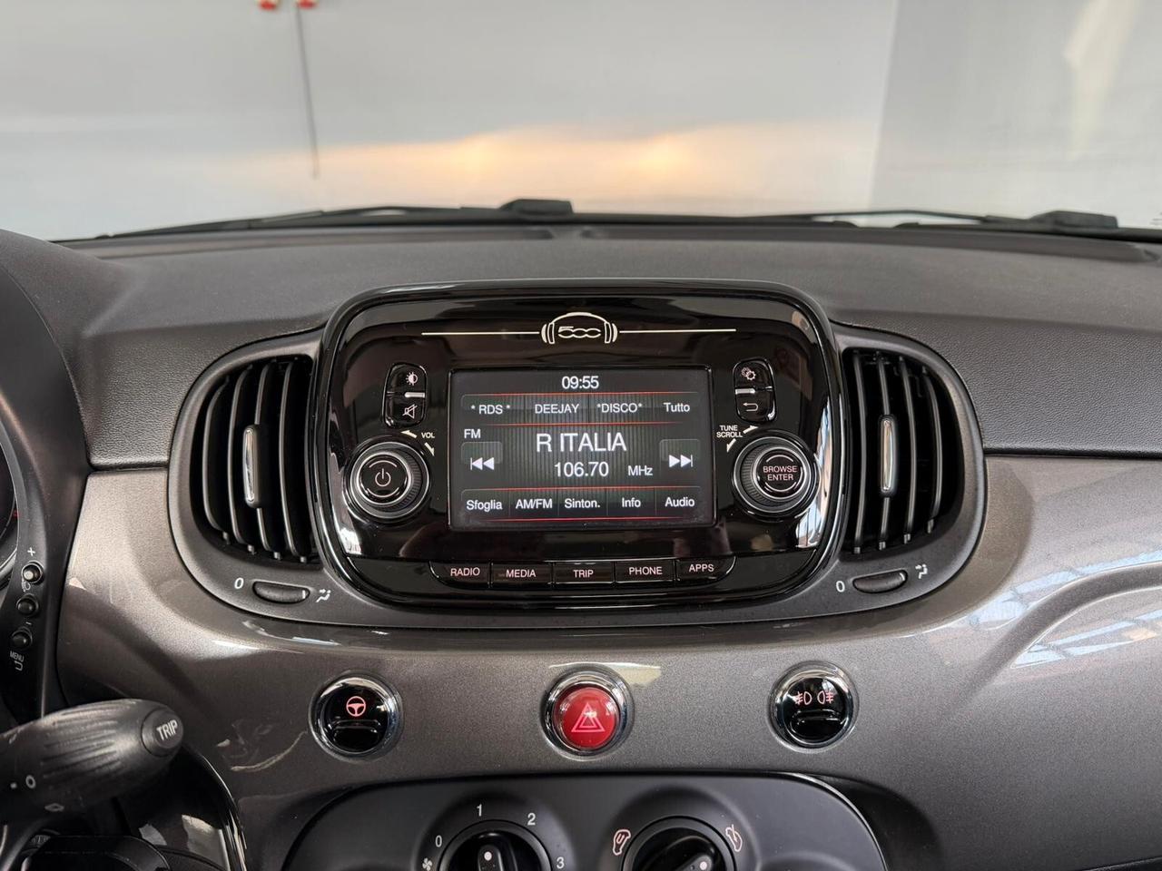 Fiat 500 1.2cc LOUNGE 69cv E6 - UNICO PROPRIETARIO