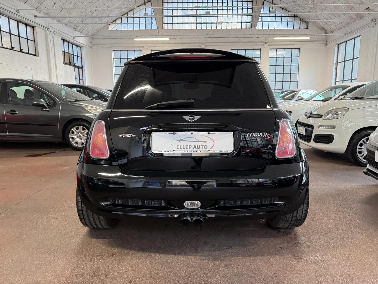 Mini 1.6 COOPER S KIT JCW ORIGINALE 200cv - TETTO - PELLE