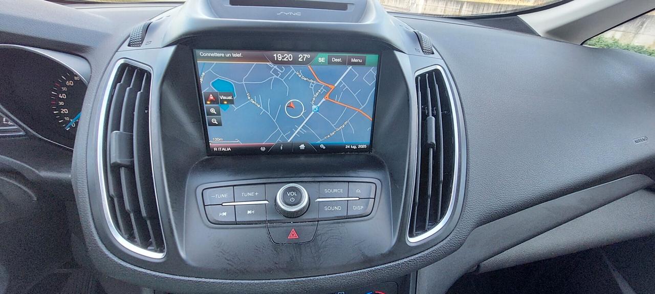 C-MAX 1,6 GPL DI SERIE 120 CV TITANIUM NAVI TELEFONO SENSORI FULL FULL IMPECCABILE