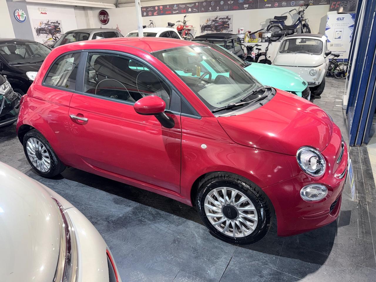 Fiat 500 1.0 Hybrid Red