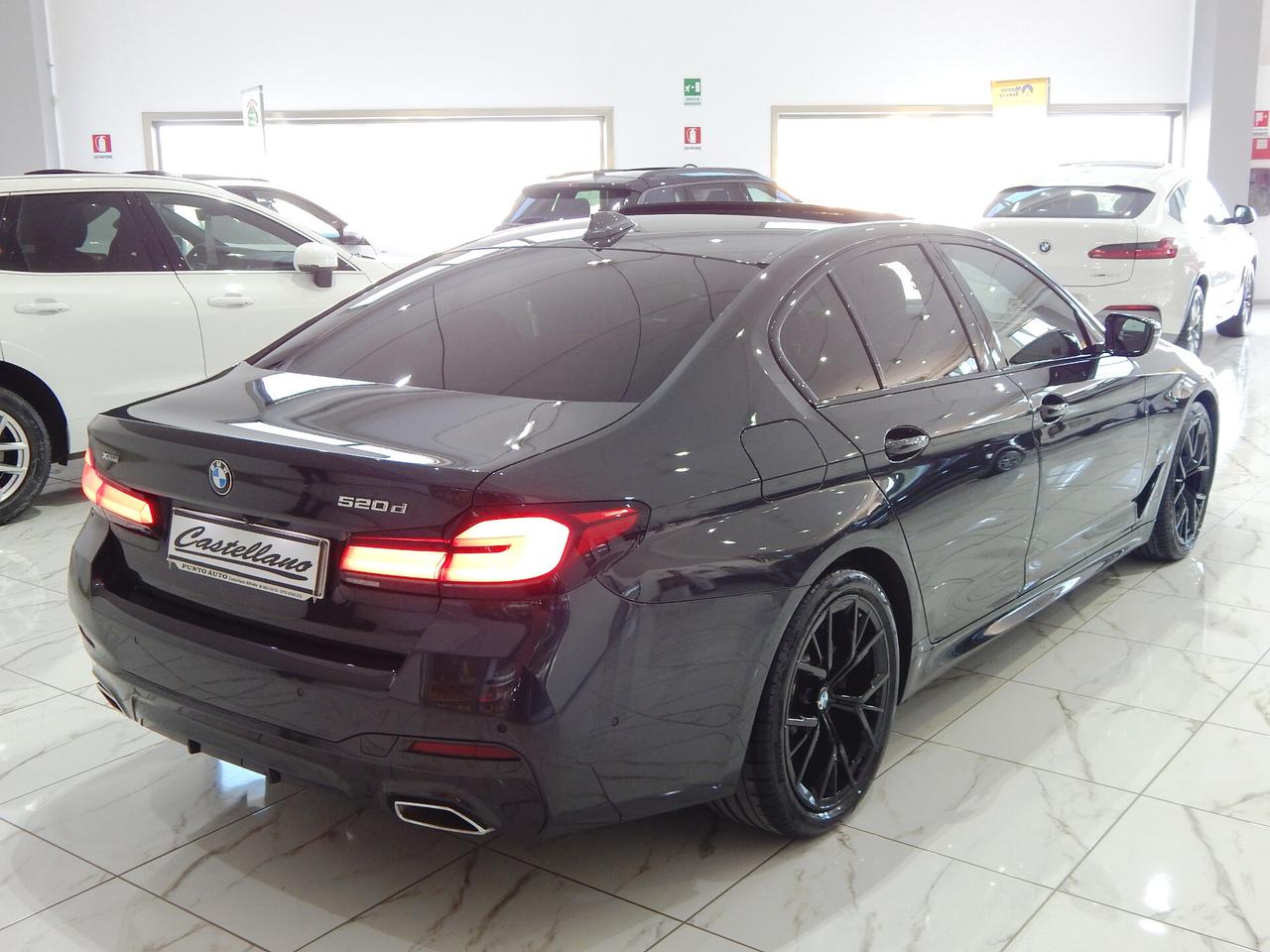 BMW 520 d mhev xdrive Msport Aut TETTO-NAVI-PELLE-LED-PARK