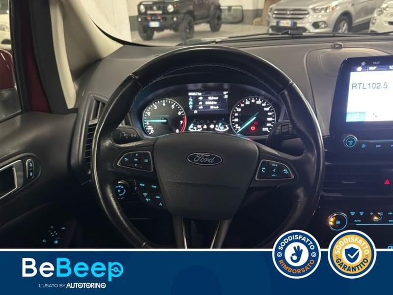 Ford EcoSport 1.0 ECOBOOST TITANIUM S&S 125CV