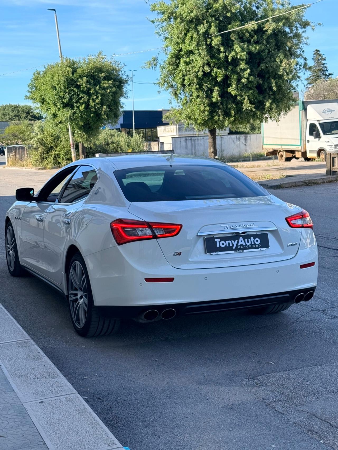 Maserati Ghibli 3.0 V6 bt S Q4 410cv auto E6 TETTO APRIBILE,TELECAMERA,PELLE CARTIER,NAVI,km certificati