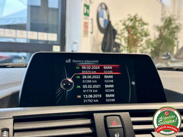 BMW 118 d 5p. Sport *TAGLIANDI BMW*