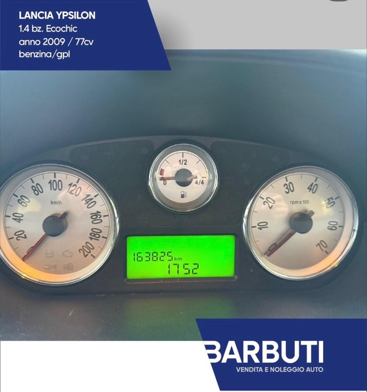 Lancia Ypsilon 2009 - 1.4 GPL 77cv Ecochic