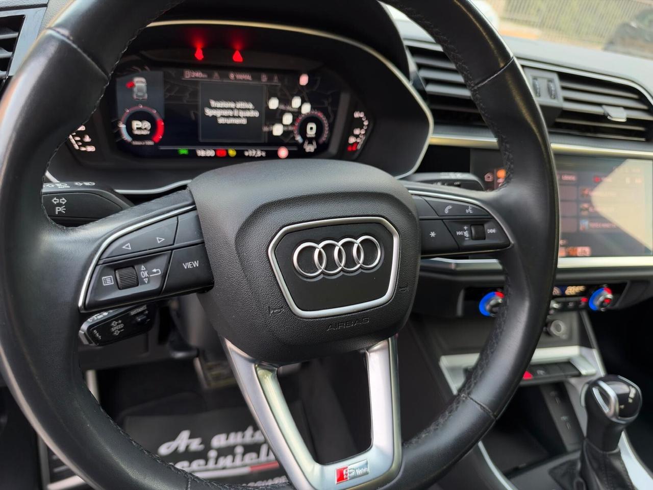 Audi Q3 35 TDI 150 CV S tronic IDENTITY BLACK - S-LINE FULL- MATRIX - MY 22