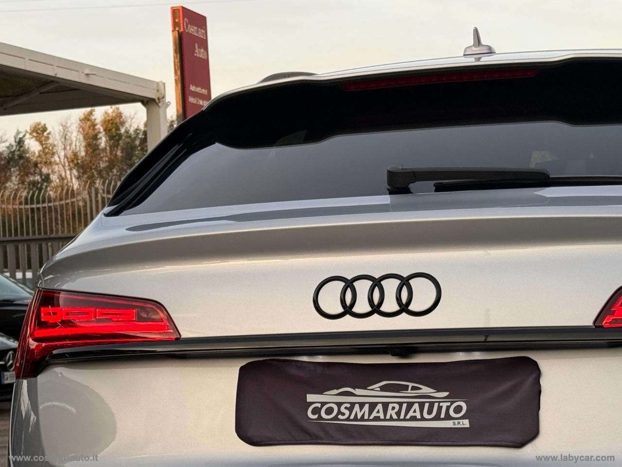 AUDI Q5 SPORTBACK SPB 40 TDI QUATTRO S TRONIC S LINE PLUS IDENTITY BLACK, FARI MATRIX, LUCI AMBIENTE, CARPLAY,