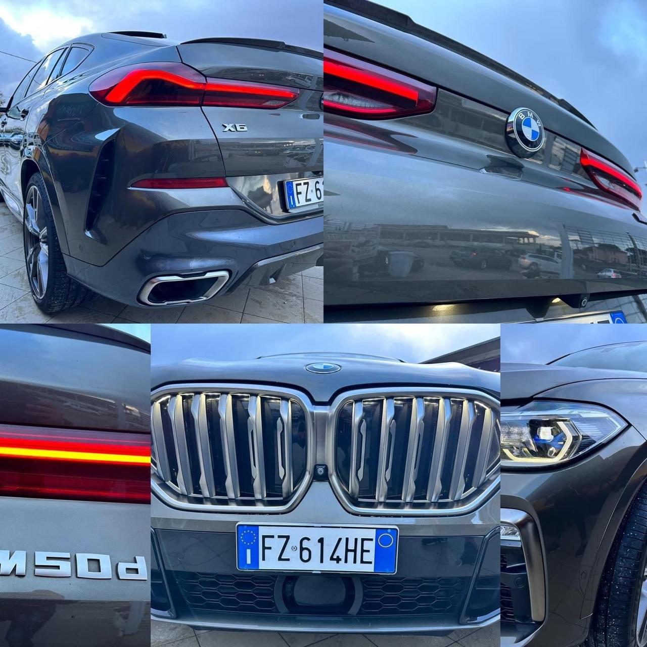 Bmw X6 M50 X6 M50d Unico Proprietario Garanzina 24 Mesi