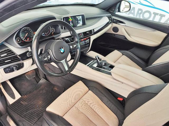 BMW X6 Xdrive40d Msport auto TAGLIANDI BMW! CAMERA 360! SEDILI VENTILATI!
