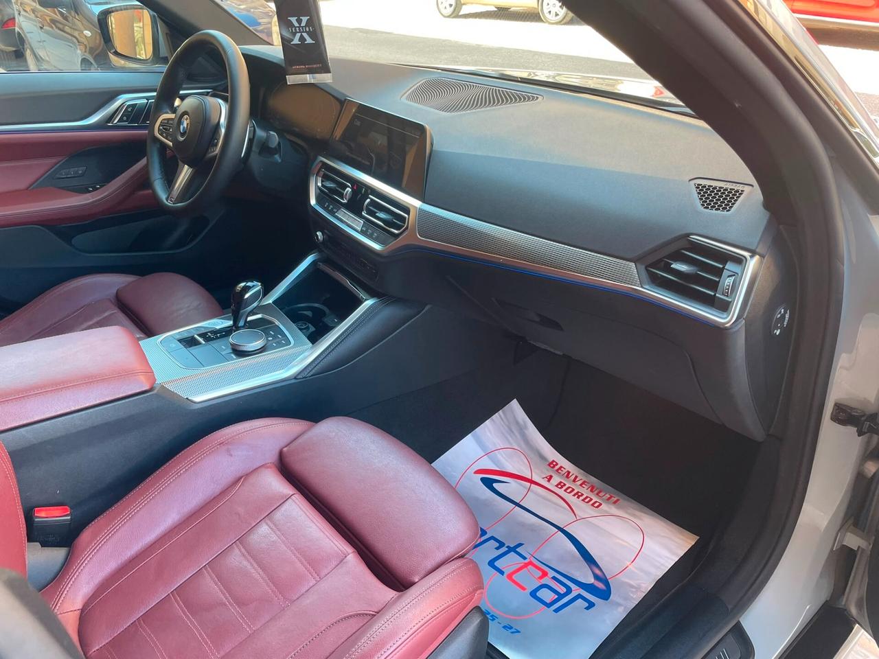 Bmw 420d GC 48V 190cv MSPORT "TETTO NAVY PELLE LED 19"