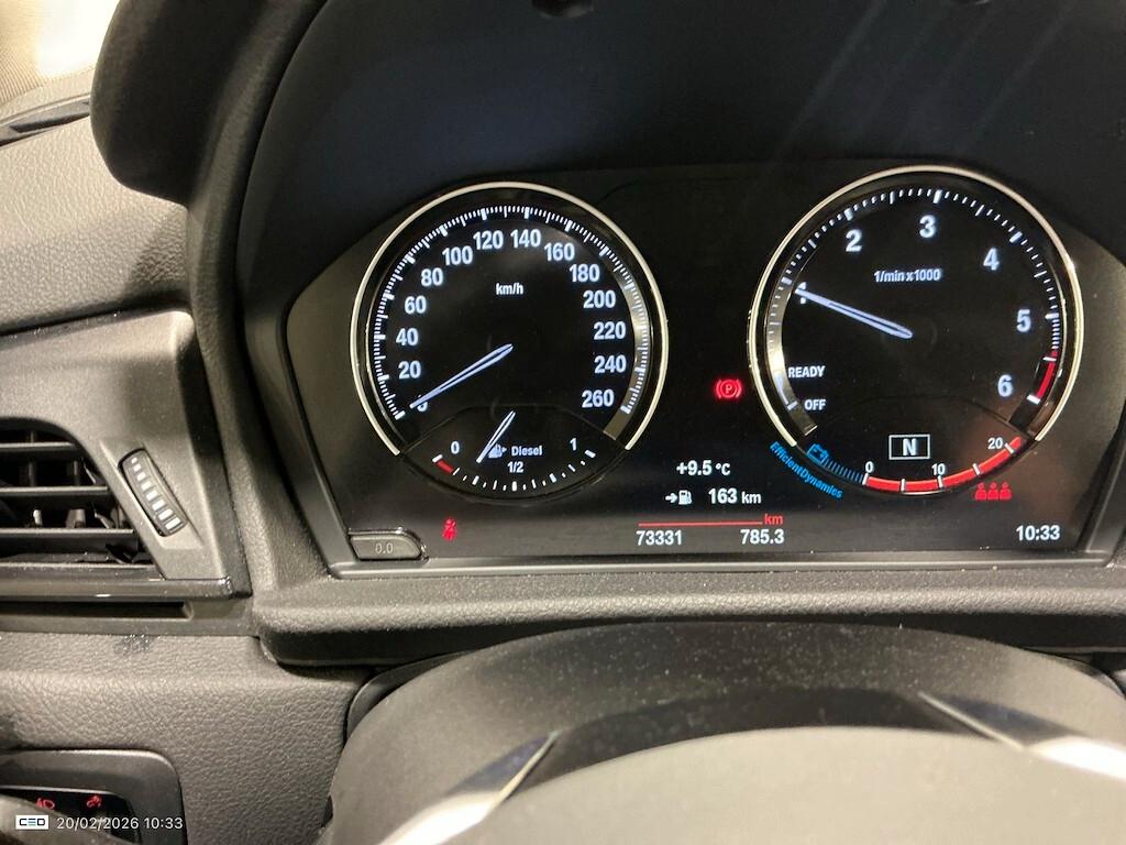 BMW 216D GRAN TOURER 116CV 6M. BUSINESS ADVANTAGE ( FARI LED - CRUISE - NAVI - PDC - TELECAMERA POST. )