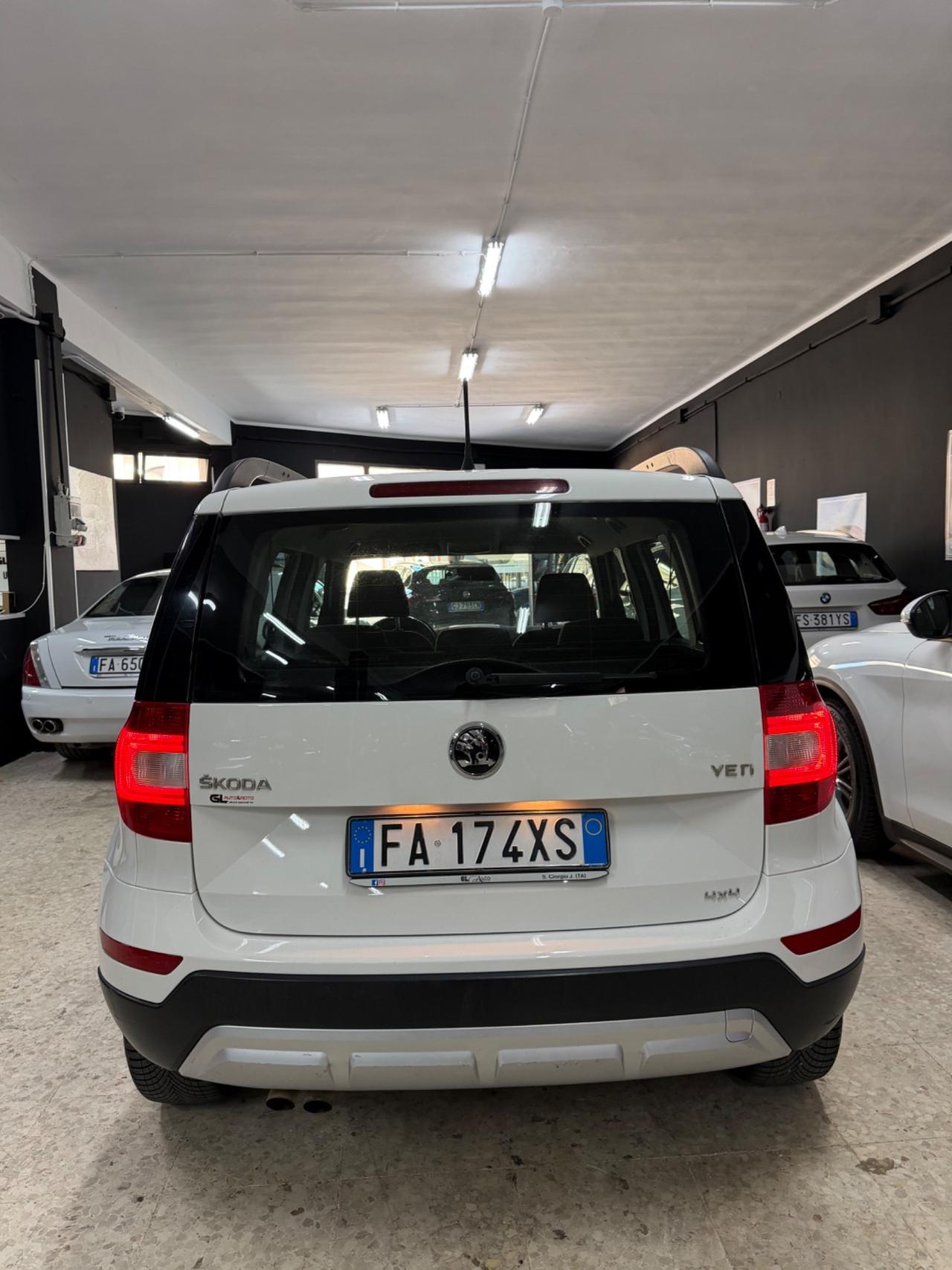 Skoda Yeti 2.0 TDI SCR 110 CV 4x4 Ambition