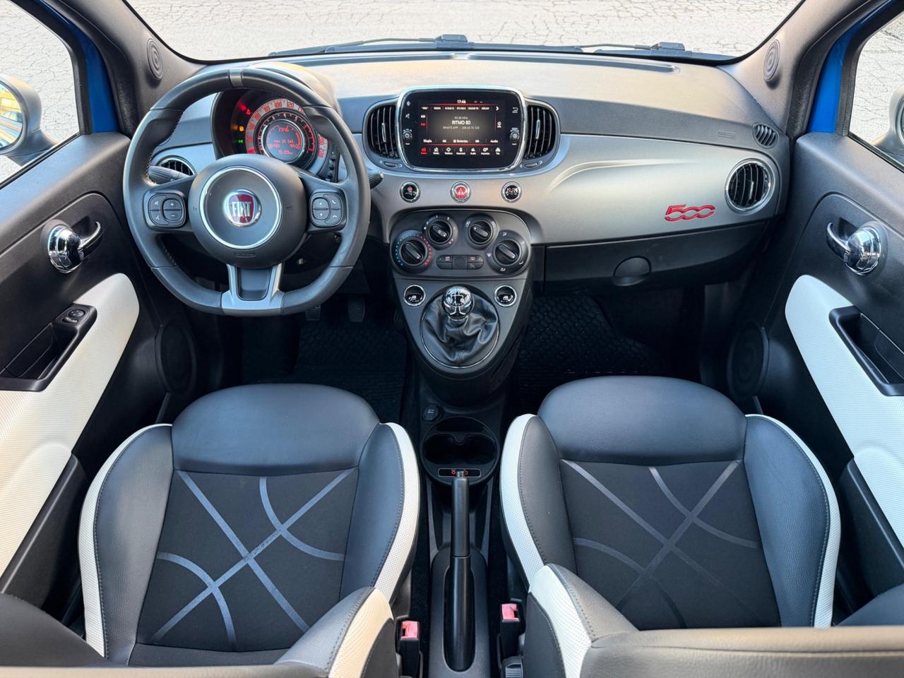 Fiat 500 Sport 1.2 benzina 69 cv 2016 75.000 km