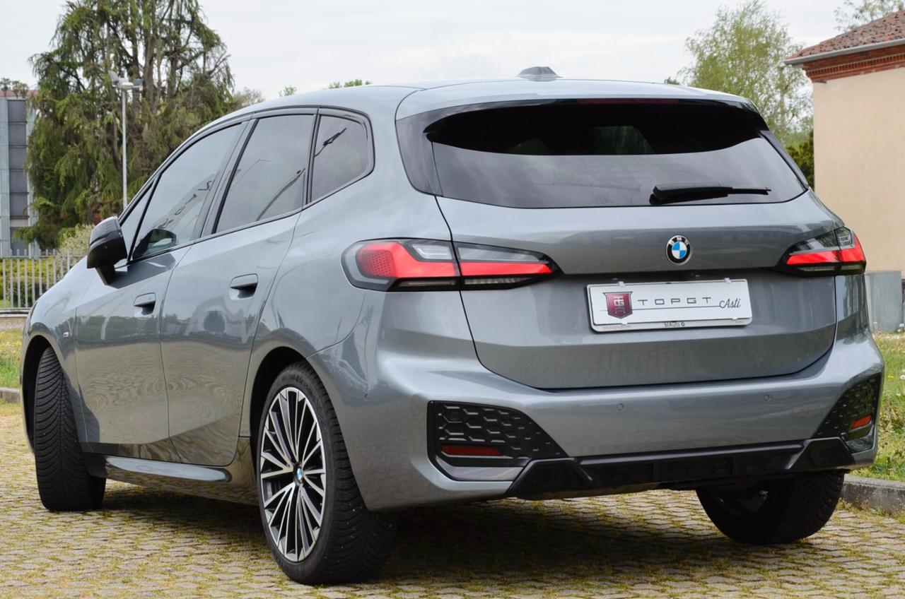 BMW 218d ACTIVE TOURER MSPORT 150cv AUTO, GARANZIA BMW 4/27, SERVICE BMW, UFF ITALIANA, EURO 6D, HARMAN & KARDON, FULL LED, RETROCAMERA, 19", PERMUTE