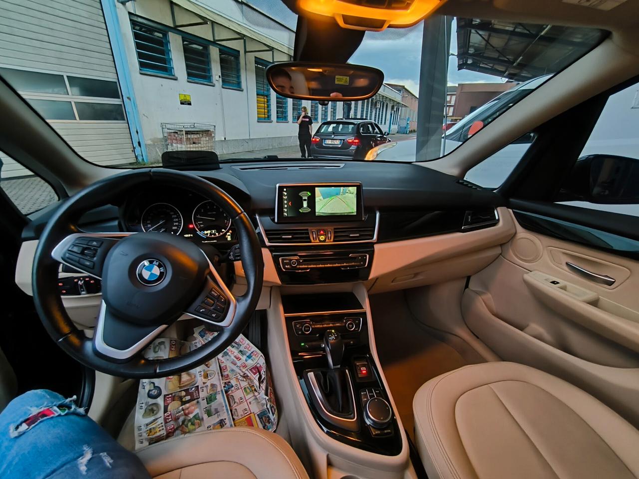 Bmw 2er Active Tourer 218i 135CV Luxury 2017 TETTO APRIBILE