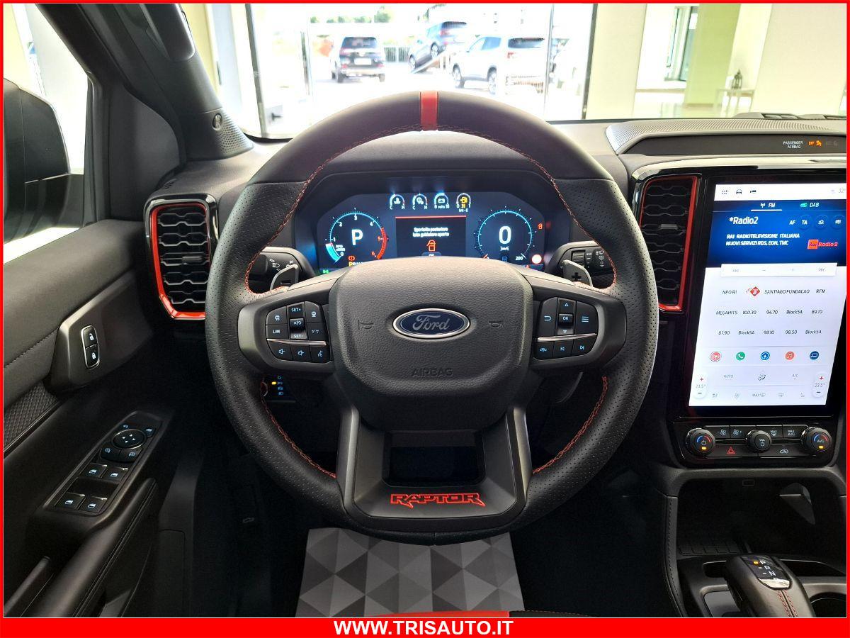 FORD Ranger Raptor 2.0 Ecoblue Aut. 4WD Double Cab IVATA (PELLE+ANDROID+APPLE)
