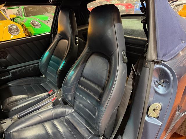 PORSCHE 964 Cabrio-Baltic Blu-Pelle Blu-Capote Blu