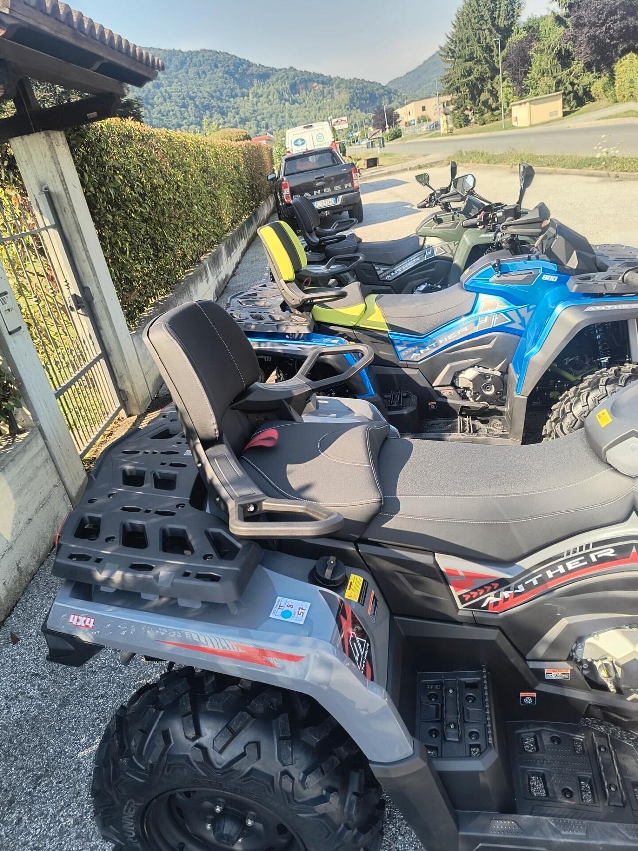 QUAD AGRICOLO ANTHER 650 TARGA GIALLA