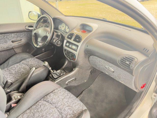 PEUGEOT 206 1.6 16V CC CABRIO POCHI CHILOMETRI