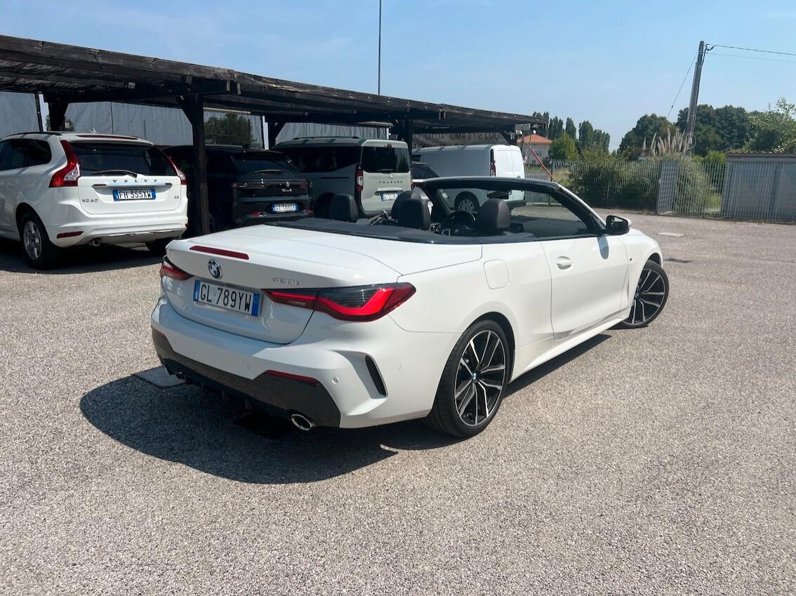 BMW 420 d 190 cv Cabrio mhev 48V Msport PREZZO IVA INCLUSA