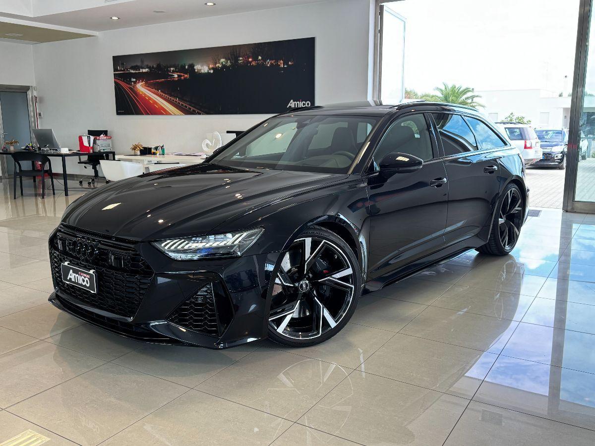 AUDI RS6 4.0 MHEV 600CV Identity Black Tetto Panorama