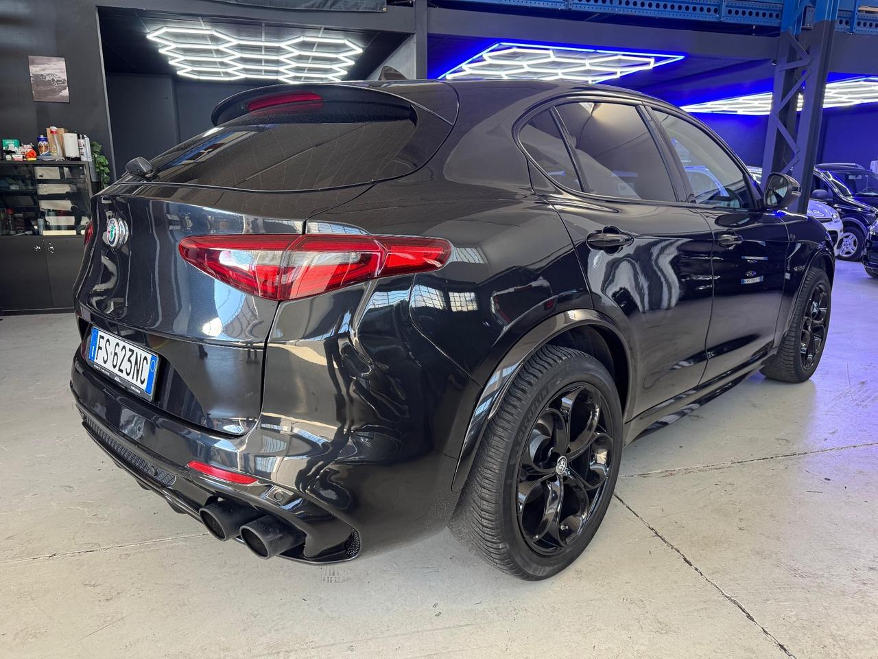 Alfa Romeo Stelvio 2.0 Benzina 2017 – Allestimento Quadrifoglio – Scarico SS