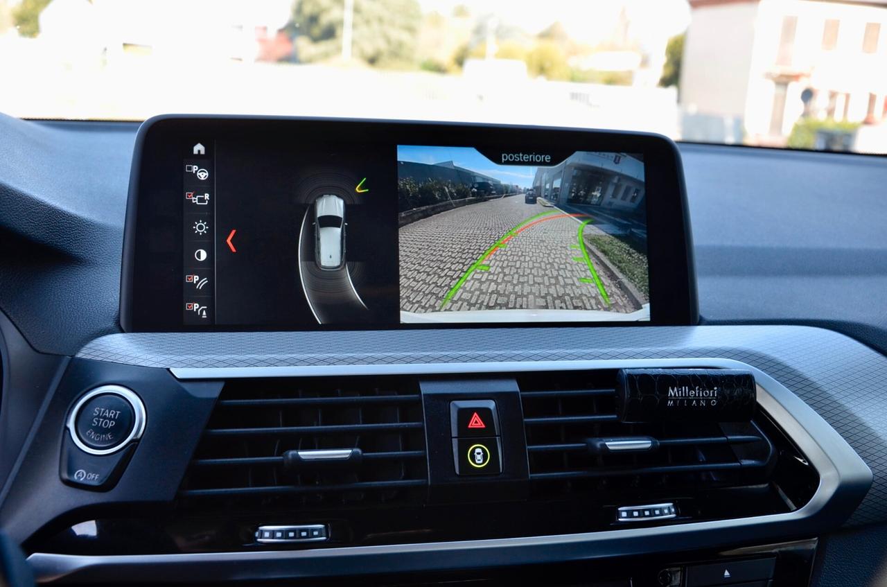 BMW X3 XDRIVE20d MSPORT 190cv AUTO, UFF ITALIANA, SERVICE BMW, EURO 6C, 21", NAVI, RETROCAMERA, FARI LED ADATTIVI, PERMUTE