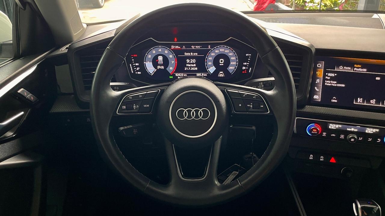 AUDI A1 SPB 25 1.0 ADMIRED ADVANCED TFSI S-TRONIC 95 CV - FULL LED, VIRTUAL COCKPIT, NEOPATENTATI