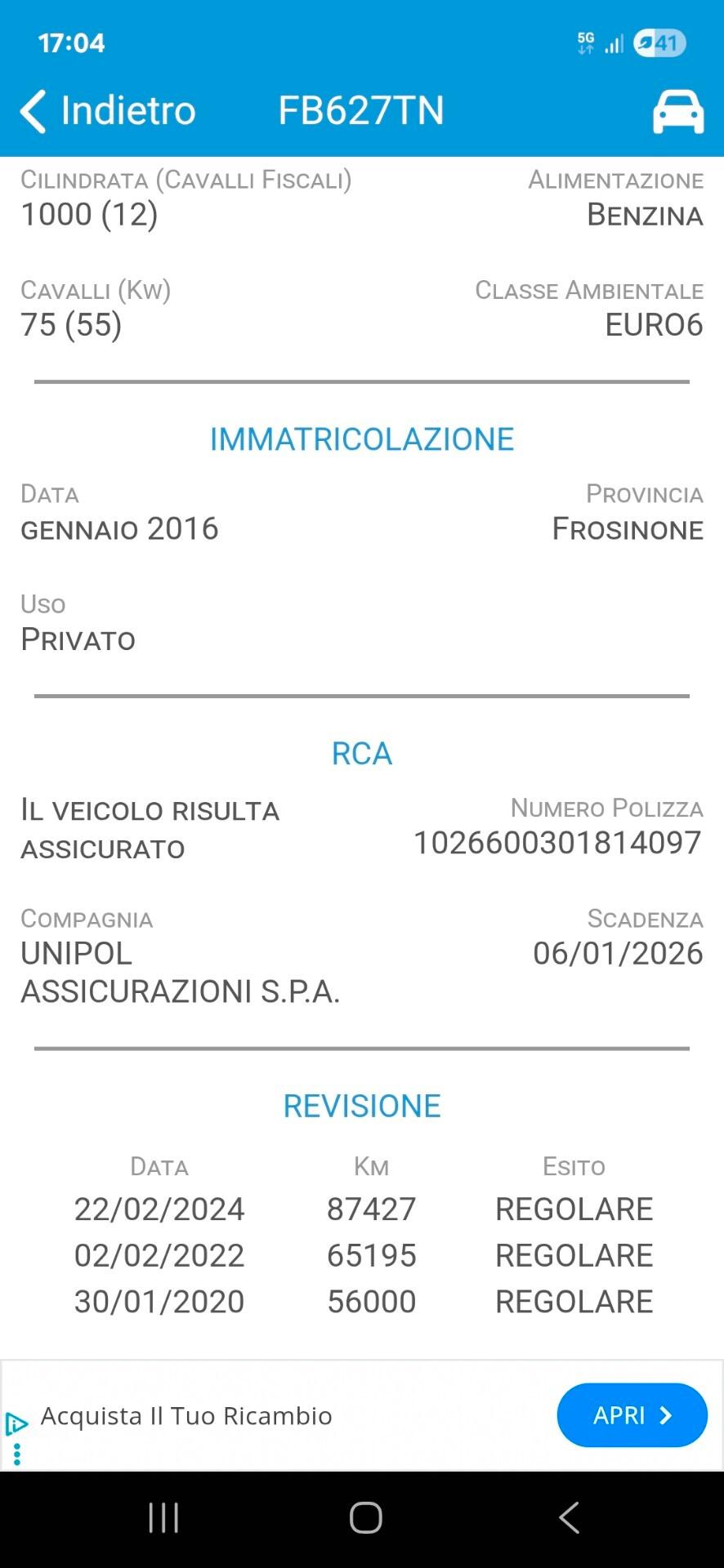 Volkswagen Polo 1.0 MPI 75 CV 5p. Comfortline PREZZO REALE!! GARANZIA 12 MESI!!