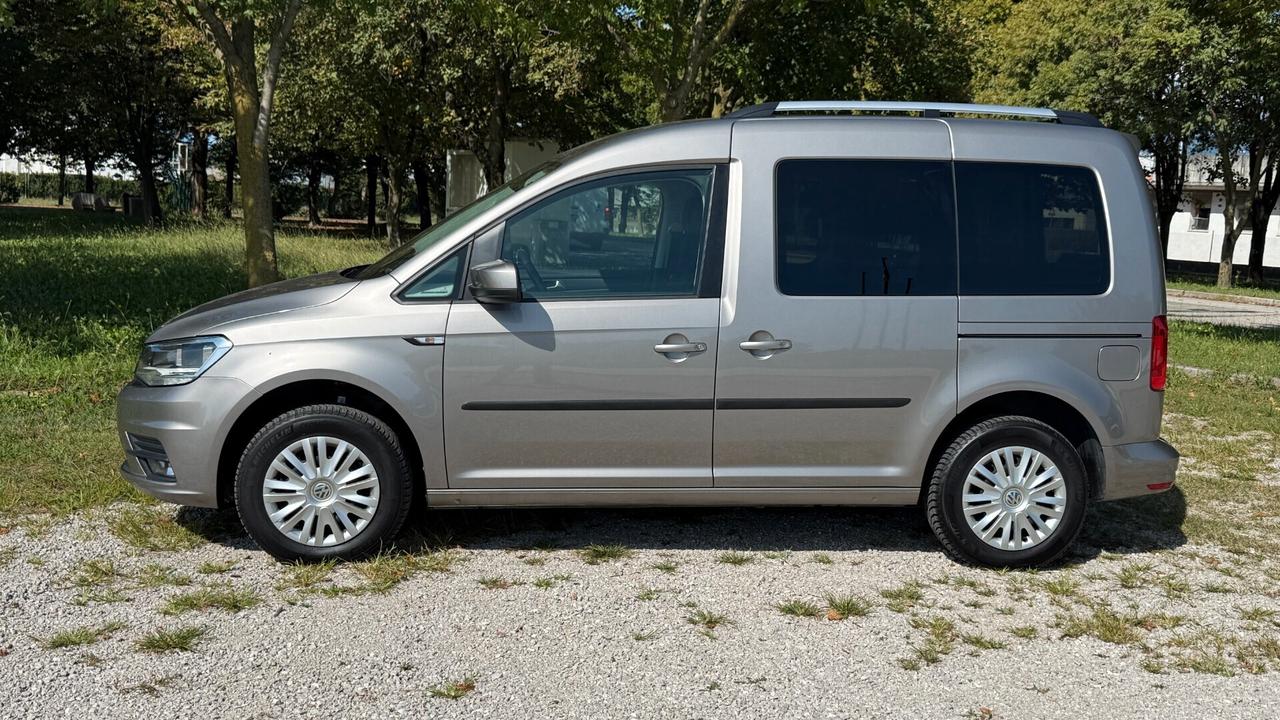 Volkswagen Caddy 1.4 TGI METANO + GANCIO TRAINO REMOVIBILE