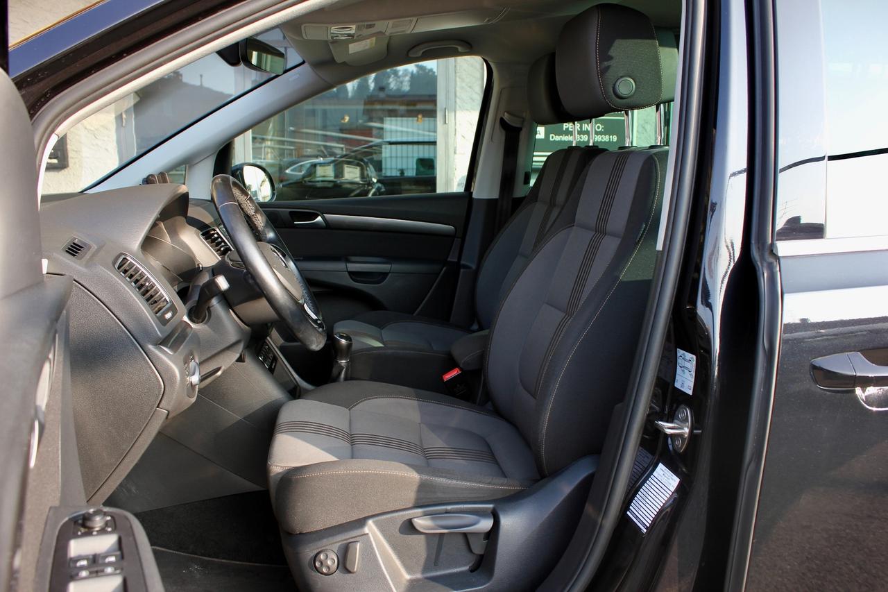 VOLKSWAGEN SHARAN 2.0 TDI 150 CV ALLSTAR EXECUTIVE NAVY XENON PORTE ELETTRICHE