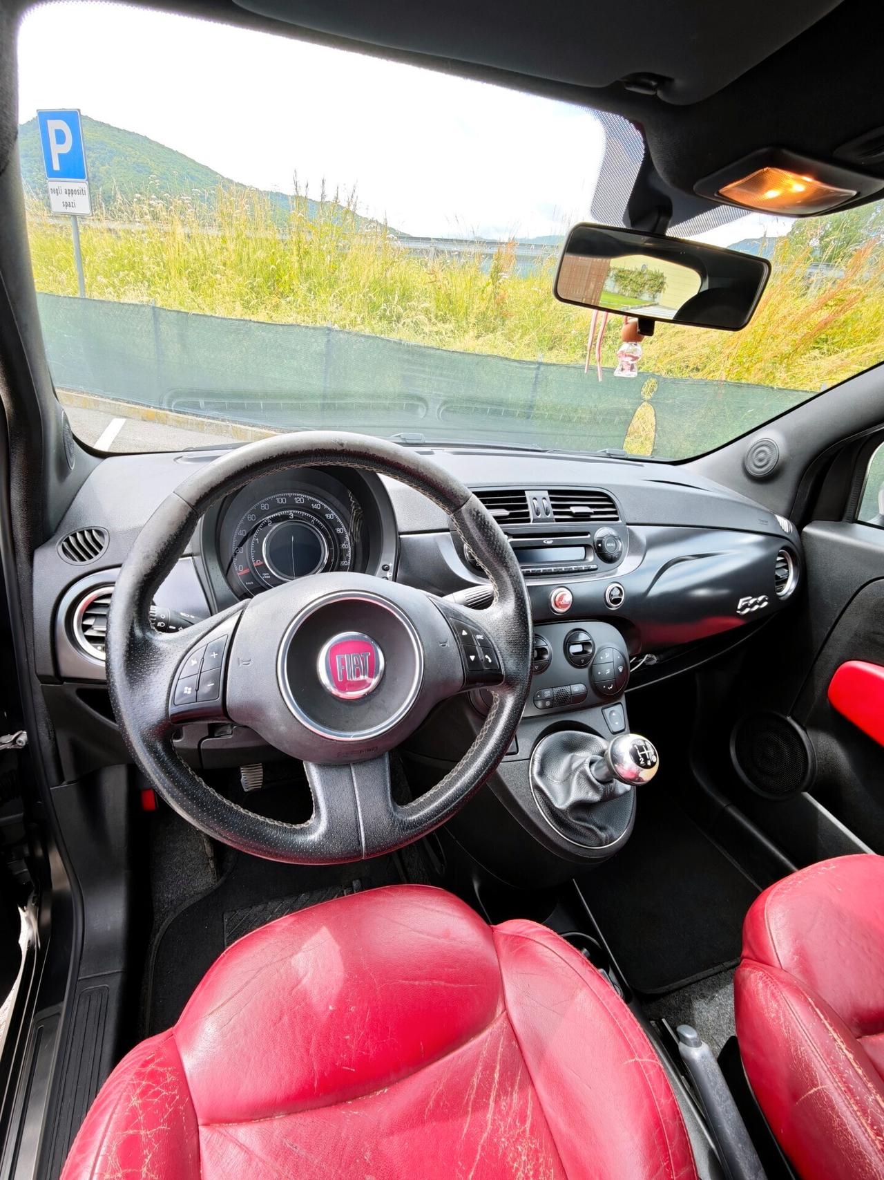 Fiat 500 1.3 Multijet 16V 95 CV SPORT Black Matt
