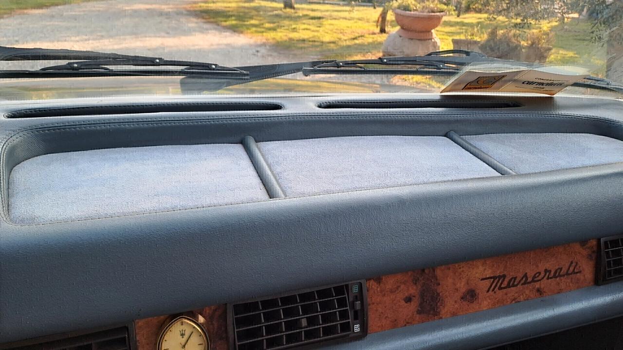 Maserati Biturbo iniezione LEGGERE BENE