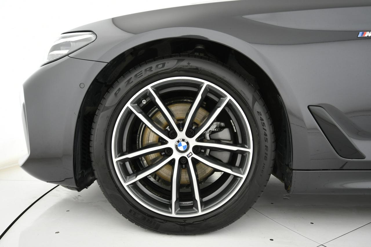 BMW 520d Touring mhev 48V xdrive Msport auto GANCIO TRAINO+CAMERA