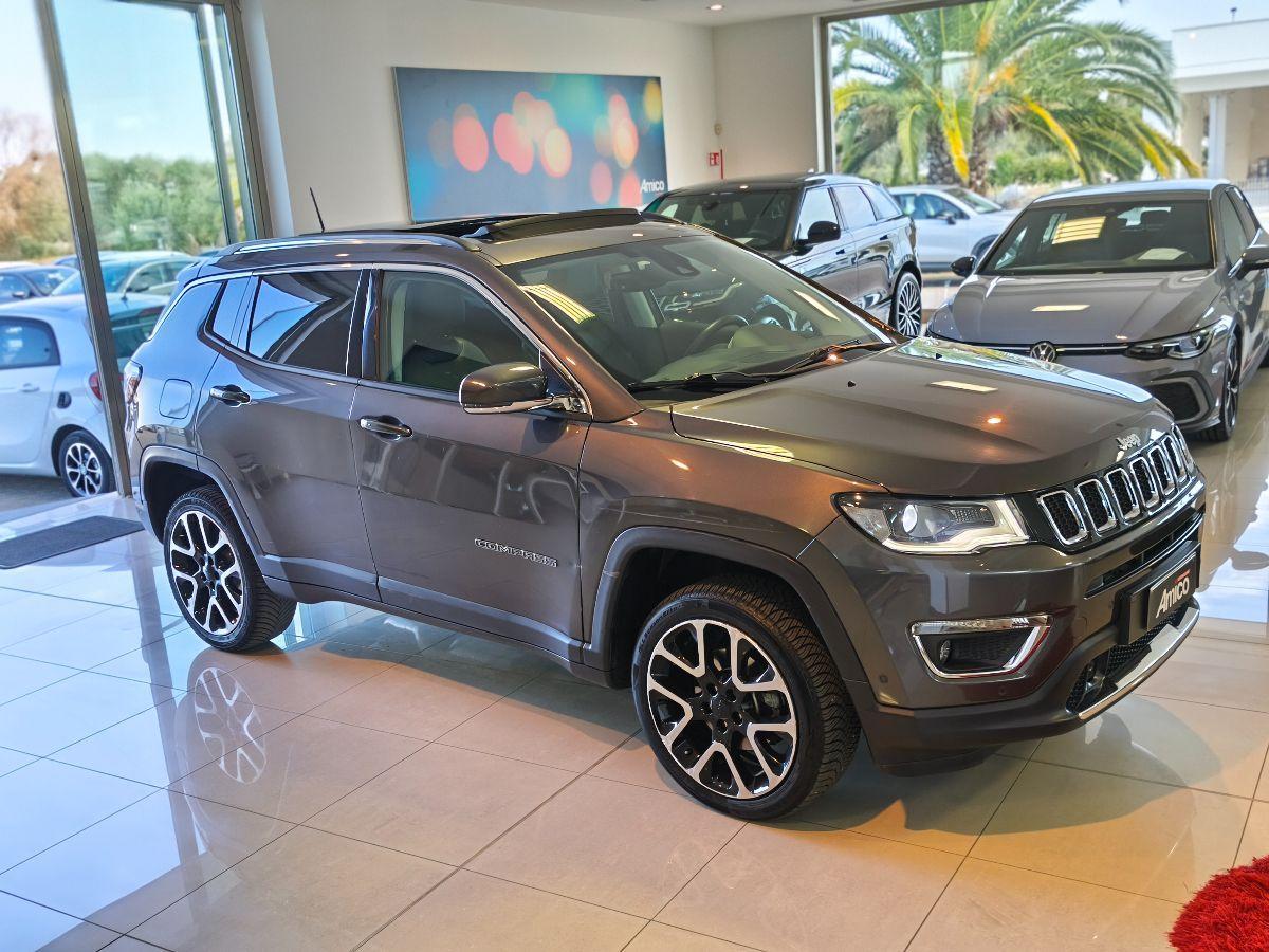 JEEP Compass 2.0 Mjt aut. 4WD Limited Tetto Solo 96.000km