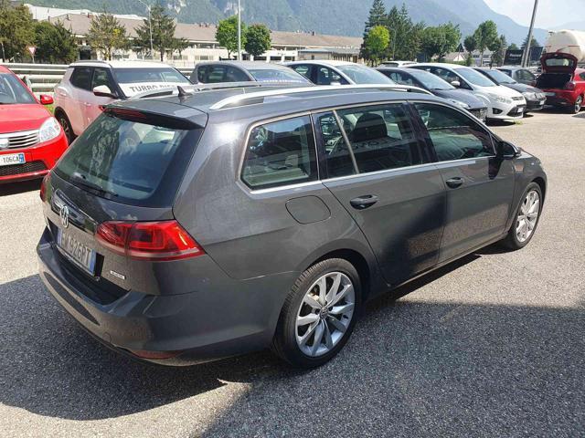 VOLKSWAGEN Golf Variant 1.6 TDI 110 CV DSG Highline Tagliandata