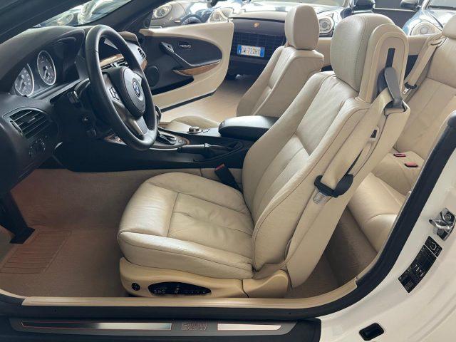 BMW 650 i Cabrio 367CV ! 1 PROPRIETARIO ! BIANCA ORIGINAL