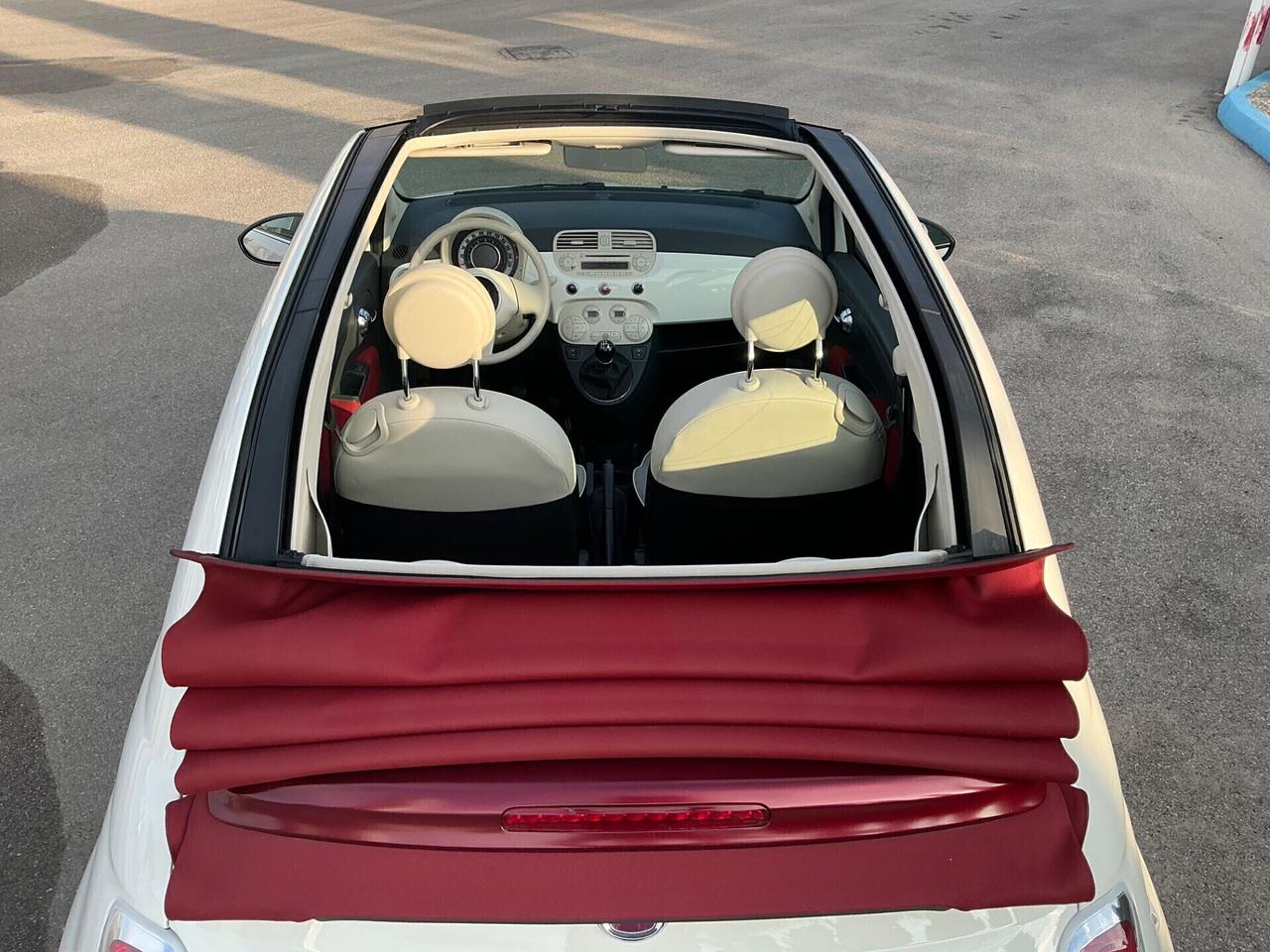 FIAT 500 POP 1.2 BENZINA CABRIO-2014