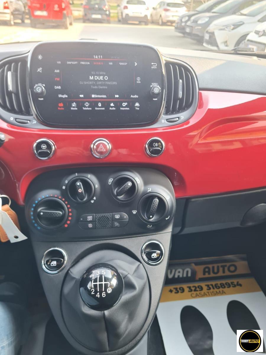 FIAT 500 Hybrid-33.000 Km-Neopatentati-Anno 2023