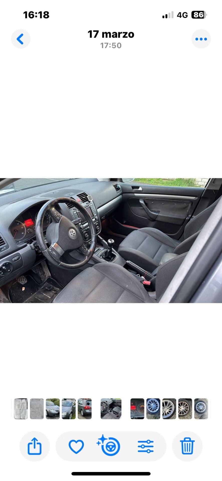 Volkswagen Golf 2.0 16V TDI 5p.Posizione Roma