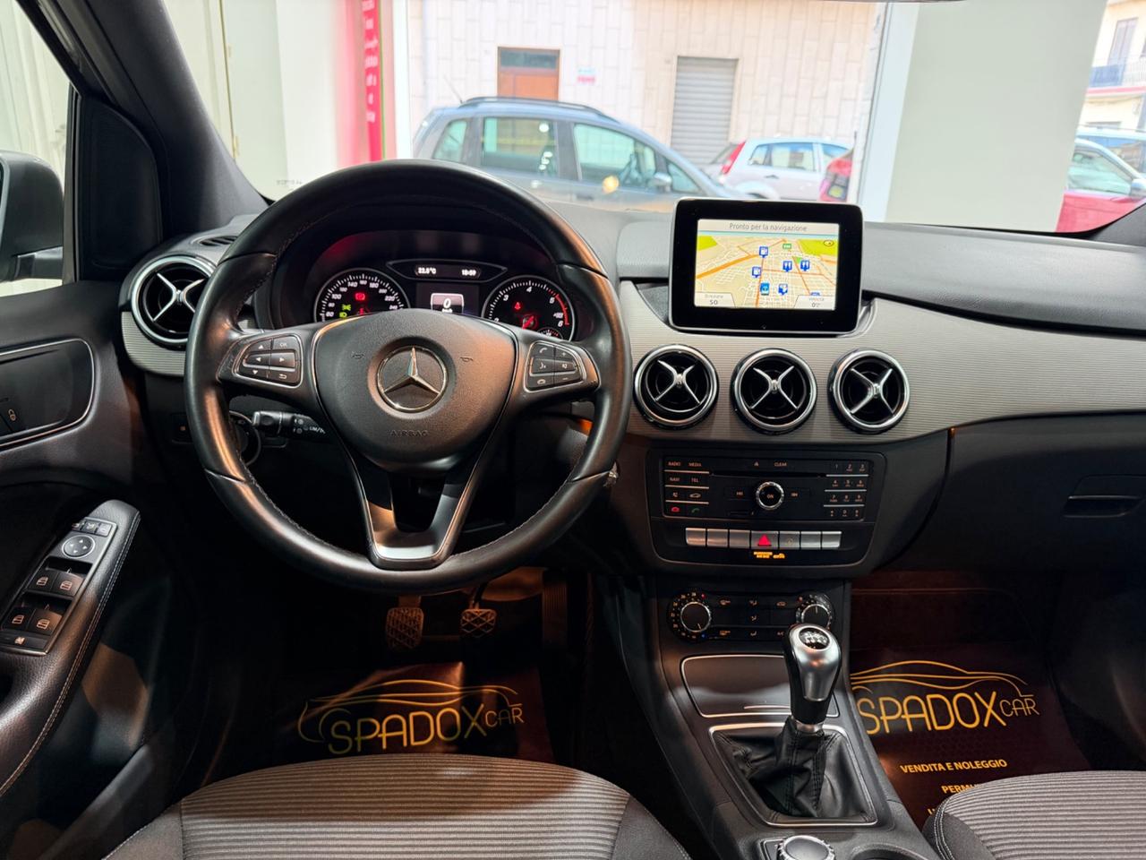MERCEDES CLASSE B 2015 DIESEL *MANUALE *88 MILAKM CERTIFICATI