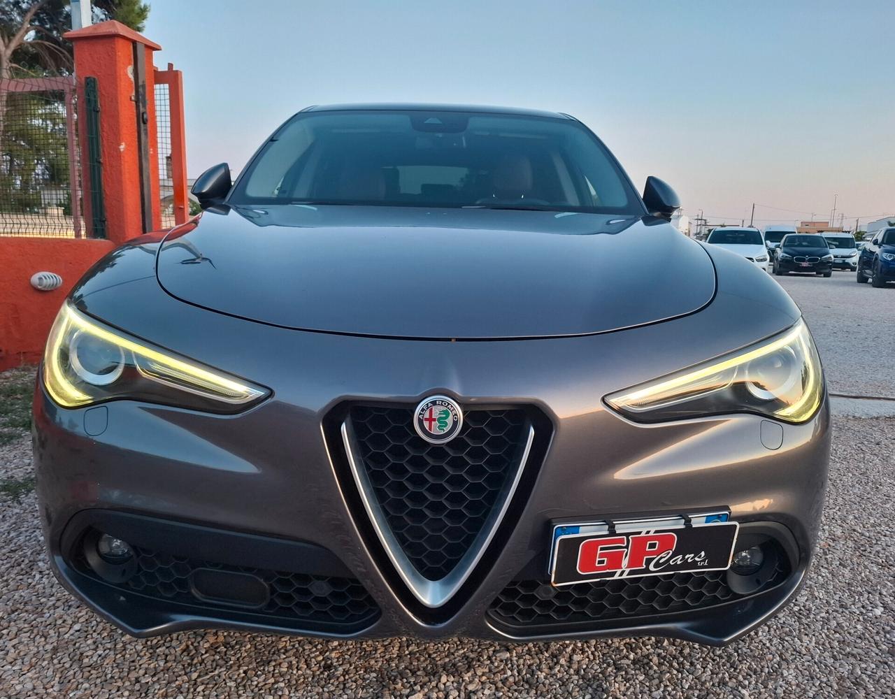 Alfa R. Stelvio 2.2 D 210cv Q4 *PELLE-LED.NAVY-CERCHI 20*