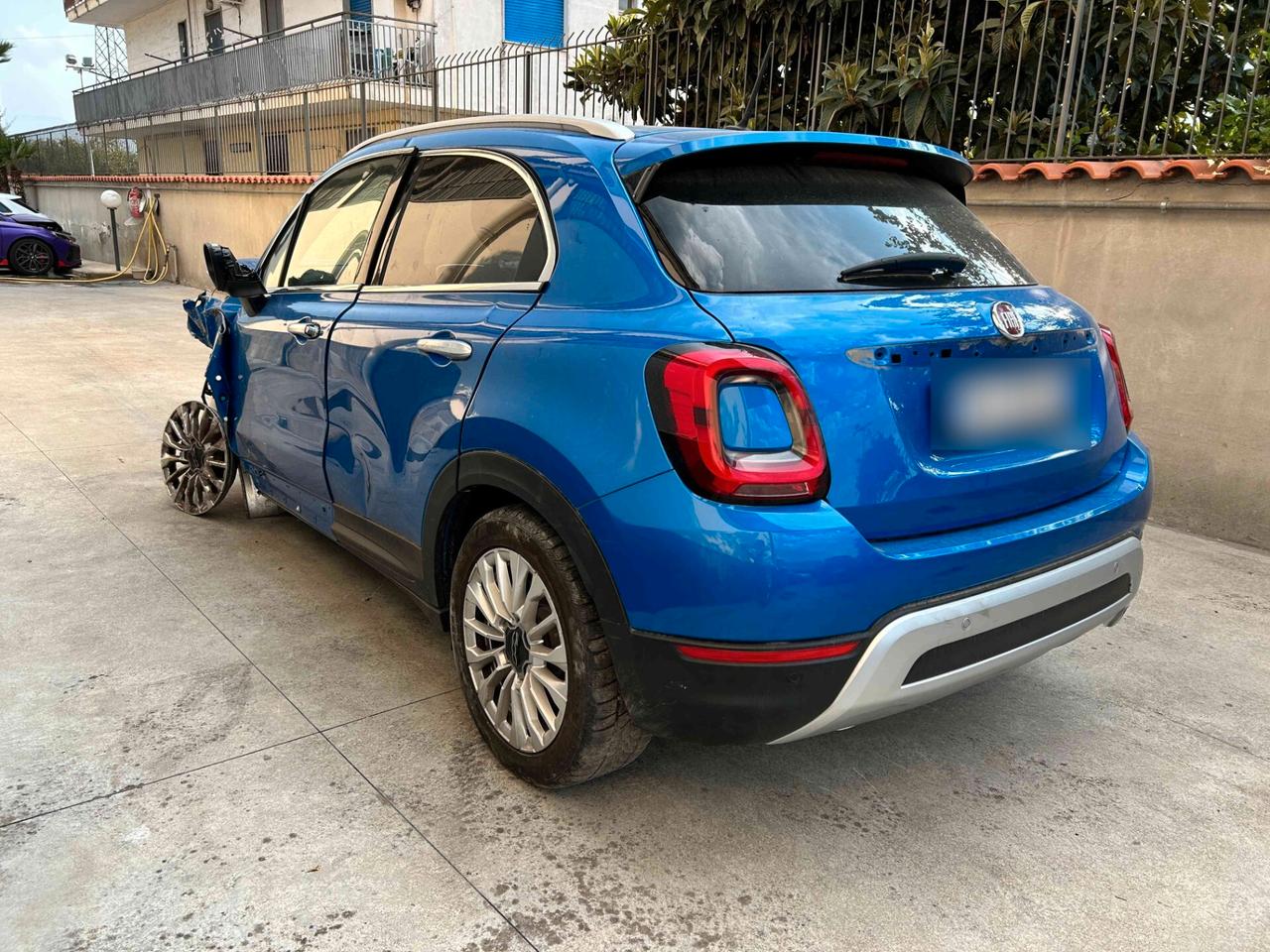 Fiat 500X 1.6 Benz/GPL 110CV - 2019 Incidentata